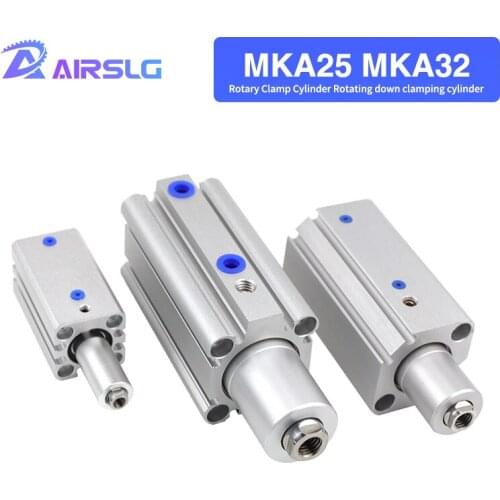 MKB MKB25 MKB32 -10LZ-10RZ-20LZ-20RZ-30LZ-30RZ-50LZ-50RZ -20LNZ -50RNZ Rotary Clamp Cylinder Rotating down clamping cylinder