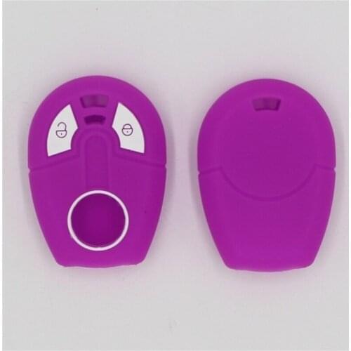 2PC Silicone Car Key Cover Case 3 Buttons Remote Auto Folding Flip Key Case for Fiat ducato 500 500L panda Grande