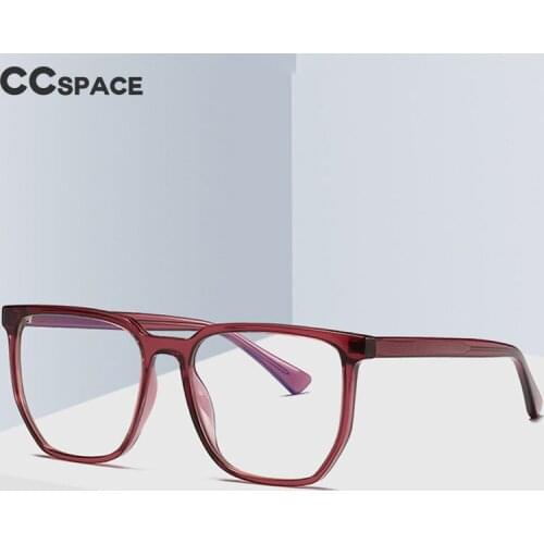 49538 Tr90 Plastic Titanium Spectacle Frame Anti-Blue Light Mens and Women Optical Fashion Computer Eyeglasses Flat Lens
