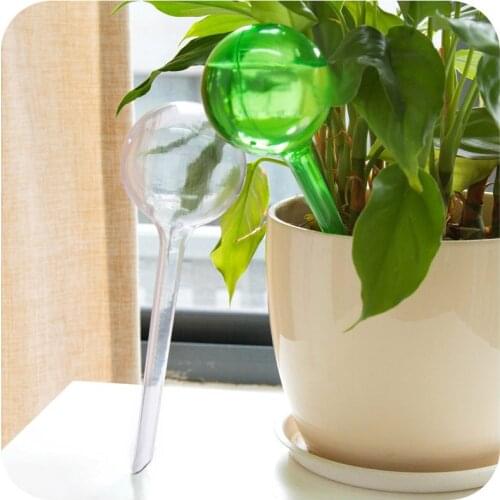 Automatic Plant Self Watering Water Feeder Plastic Ball Indoor Outdoor Flowers Water Cans Flowerpot Drip Irrigation Device