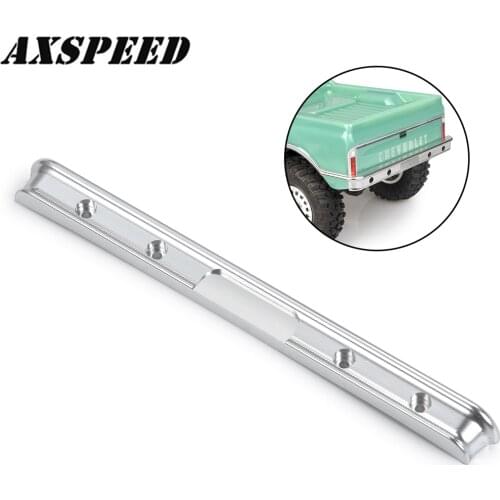 AXSPEED SCX24 Rear Bumper Frame for 1:24 Axial SCX24 AXI00001 RC Crawler Car Metal Bumper Upgrade Parts