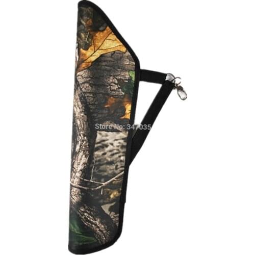 Free shipping camo arrow quiver arrow bag carrier archery bow