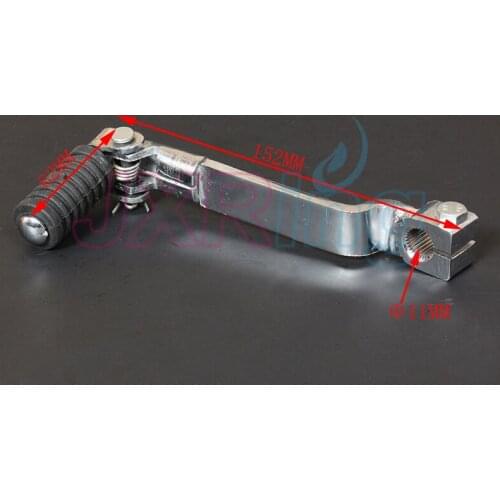 Free shipping Alloy Folding Gear Shifter Shift Lever For 110cc 125cc 140cc 150ccYX Lifan Engine Chinese Pit Dirt Bike SSR XR CRF