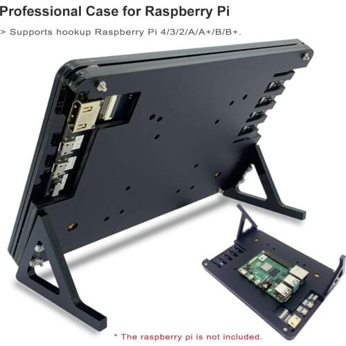 7 inch Raspberry Pi Touch Screen Display Case Holder