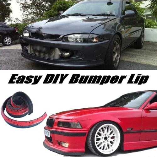 NOVOVISU Bumper Lip Deflector Lips For Proton Putra 1996~2004 Front Spoiler Skirt For Car View Tuning / Body Kit / Strip