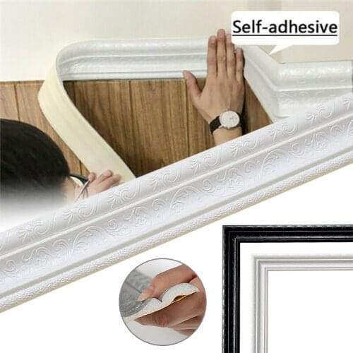 PVC Kitchen Bathroom Border Tools Crack Wall Sealing Strip Waterproof Tape Rust-proof Adhesive Tile Crack Repair Mold Tape