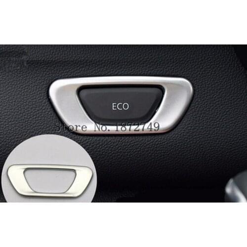 Interior For Renault Kadjar 2016 ABS Interior EOC Switch Button Cover Trim 1pcs