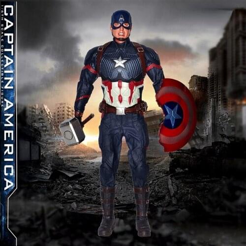 Avengers Endgame - Captain America 1/6th Scale PVC Collectible Figure Model Toy Birthday Gift