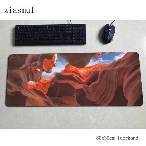 Antelope Canyon mouse pad 70x30cm mats home Computer mouse mat gaming accessories Popular large mousepad keyboard games pc gamer