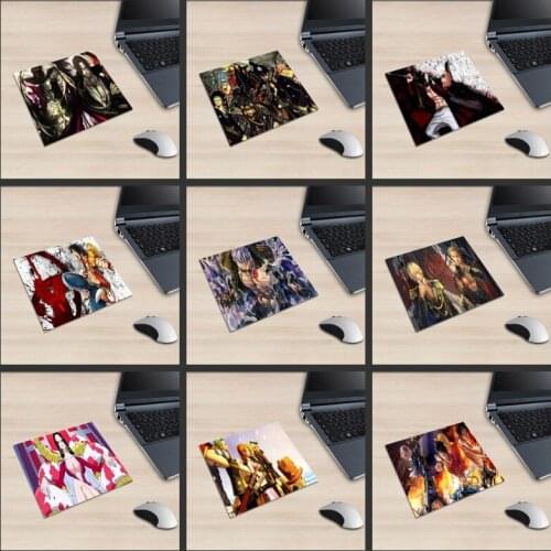 XGZ Laptop One Piece Square Mouse Pad Swords Hawkeye Smog PC Mat Road Flyer Collection Rubber Skid General Female Emperor