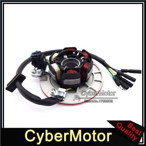 Magneto Stator With Light For Chinese YX 140cc 150cc 160cc Engine Pit Dirt Bike Motocross PitsterPro Stomp Thumpstar SDG GPX