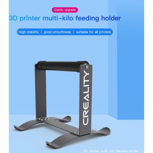 Creality 3D Printer Filament Spool Metal Holder Mount Rack for PLA/ABS/TPU/Other 3D Printing Materials for 500g/1kg/3kg/5kg