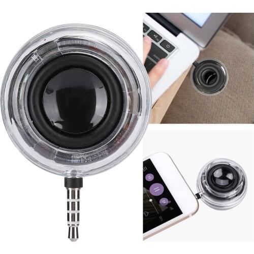 SOONHUA Mini Speaker Portable Speaker With 3.5mm Plug Handsfree Speakers Audio Music Player For Phone Computer New Dropshipping