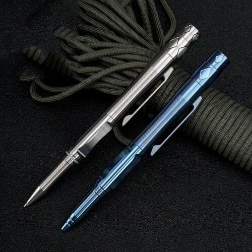 EDC Titanium Alloy Mini Tactical Pen With Business Writing Multi-functional Portable Outdoor EDC Tools