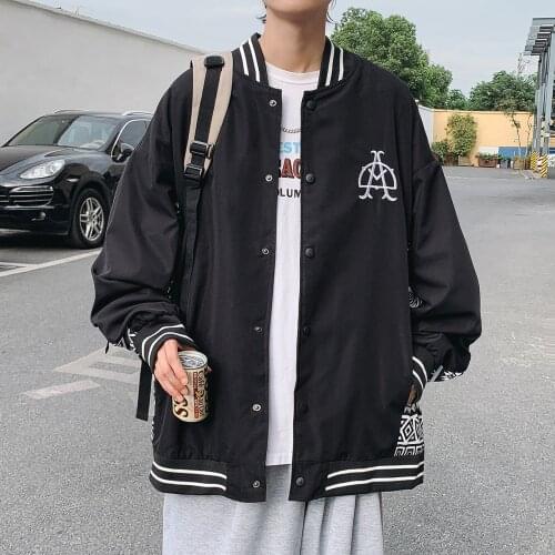 Autumn Winter 2021 Fashion Brand Baseball Clothing Boutique Embroidery Mosaic Stereo INS Jacket Jacket Korean Version Loose Coa