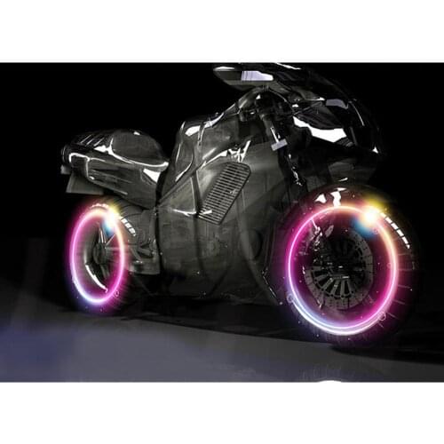New Car Tire Light Car Accessories With Colorful Wheels Light Sensation Wheel Lights Decorative Lights