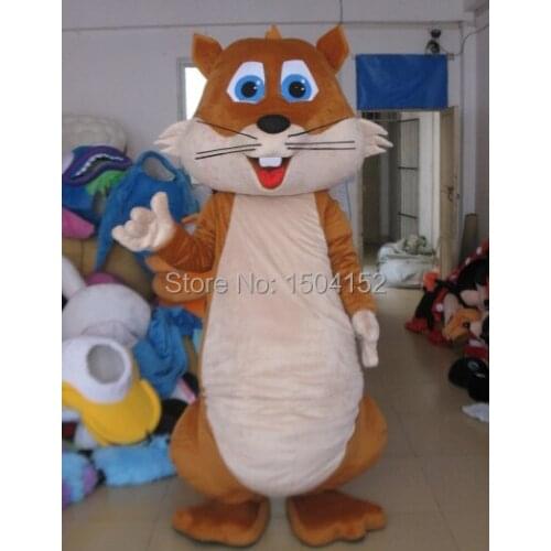 New design nice squirrel mascot costume chipmunk mascot costumes for Adult Halloween carnival party event