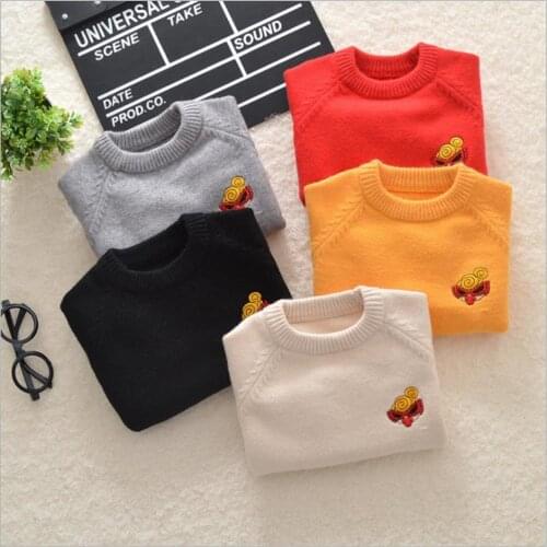 Autumn Spring Baby Girls Boys Clothes Pullover Toddlers Knit Sweater Kids Tops Boy Sweaters Cotton Girls Cardigan Clothes