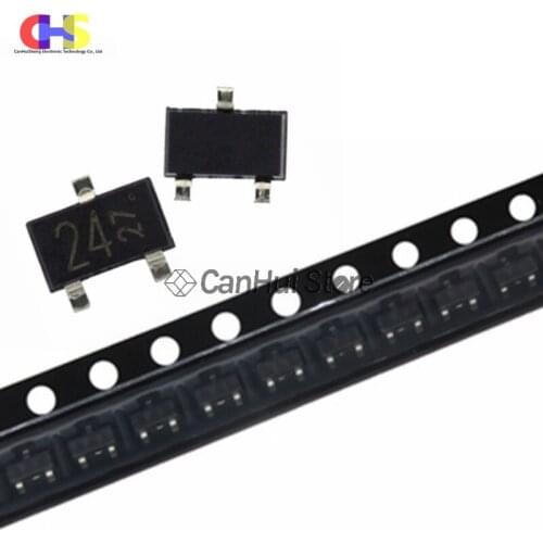 20PCS DTC114 printing 24 DTC114EKAF DTC114EKA DTC114EK DTC114E T146 Digital Transistor New Original