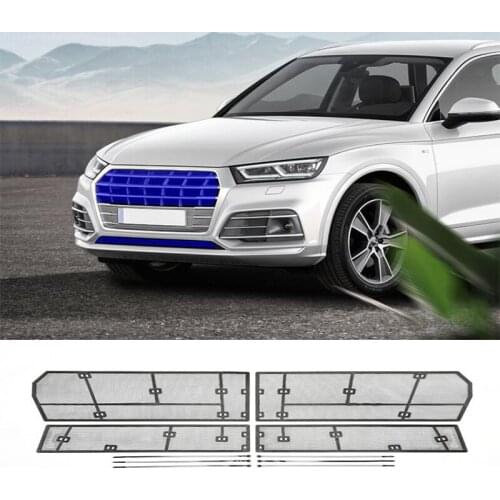 DNHFC Front grille modified water tank protection net engine protection insect net Car Accessories For audi Q5 2019 2020