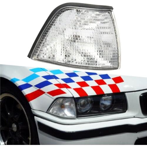 Right Car Clear Corner Light Lens Turn Signal Lamp Shell Fit For BMW E36 3 Series 2 Door Coupe/Convertible 318is 325i 1992-1998