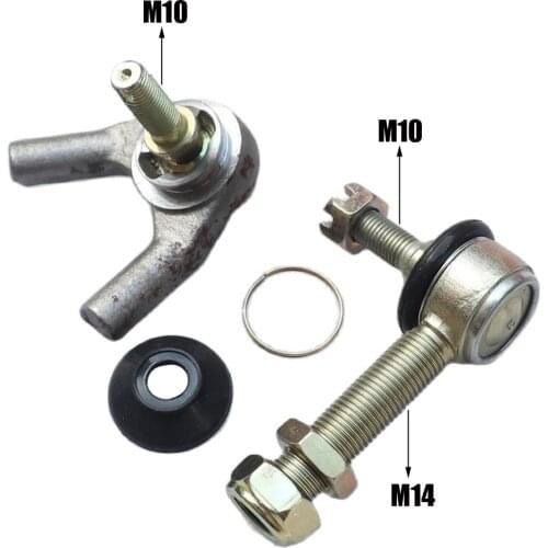 M14*M10 Tie Rod Ball Joint with M10 Swing Arm Ball joint Kits For 50cc 70cc 90cc 110cc 125cc 150cc 200cc 250cc ATV Quad 4-WheeL