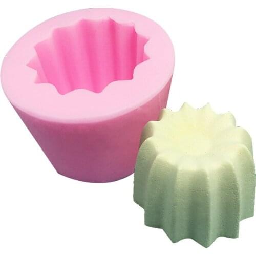 Dessert pudding modeling silicone mold chocolate mousse ice cream mold baking tool hand soap mold Candle Moulds