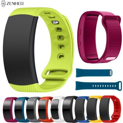 Silicone Wrist Strap For Samsung Gear Fit2 SM-R360 Bracelet Replacement Watchband For Samsung Fit2 Pro Wristband