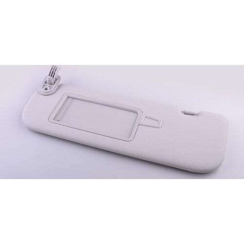 Gray Car Front Left Driver Side Sun Visor Fit For Hyundai Elantra 2011 2012 2013 2014 2015 852103X000TX