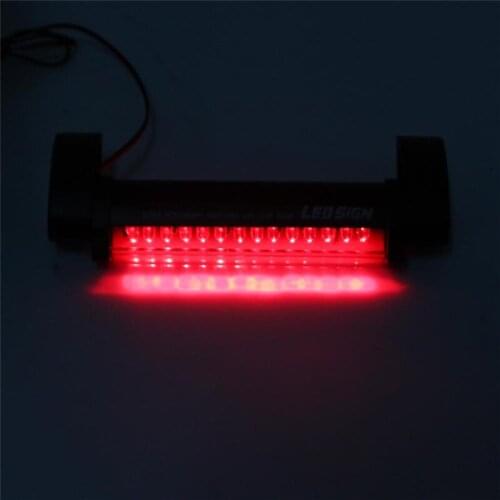 Universal Red 14 LED Brand New High Quality Fashion Portable 3rd Auto Car Brake Rear Tail Light High Mount Stop Lamp 12V