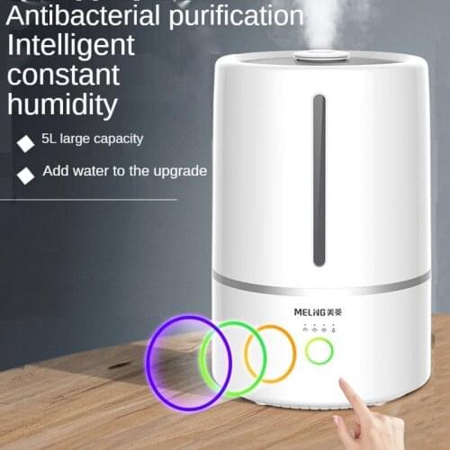 5L Air Humidifier Essential Oil Diffuser Aromatherapy Mh-a60 for Baby Family Pregnant In Bedroom Office Household