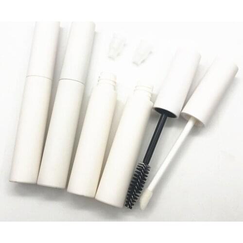 New Arrival 10/30/50/100pcs Matte White 10ml Lip Gloss Tube Lip Glaza Bottle Empty Eyeliner Bottle Mascara Tube Bottle