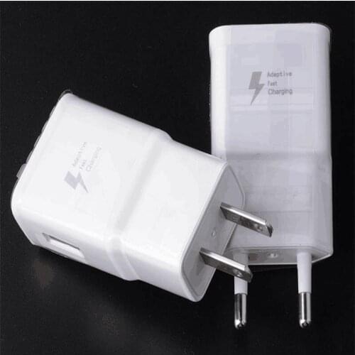 300pcs 5V 2A Travel EU US Plug Wall USB Fast Charger Adapter For Smart phones In Black Or White Color