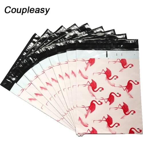 6 Styles Courier Bag Creative Printing Poly Mailer Self Sealing Plastic Envelopes Bag Waterproof Shipping Mailing Bags 10Pcs