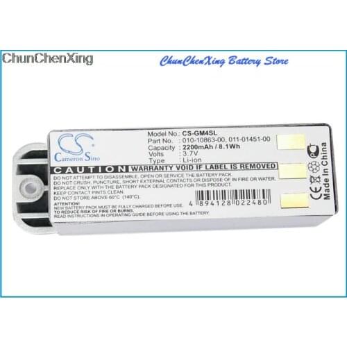 Cameron Sino 2200mAh Battery 010-10863-00, 011-01451-00 for Garmin Zumo 400, 450, 500, 500 Deluxe, 550