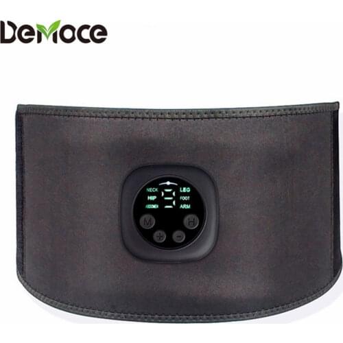 Waist Massage EMS Fitness Muscle Stimulator Electric Slimming Belt Lose Weight Fitness Vibrating Massager Fat Burning Trainer