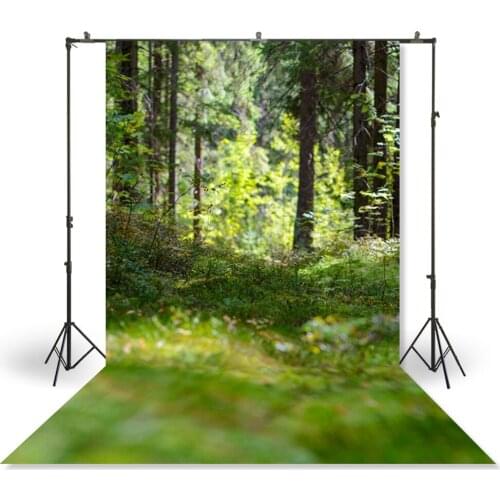 HUAYI Photography Backdrop Newborns Baby Child Photo Booth Background Natural Forest Studio Customize Photo Backdrop XT-4606