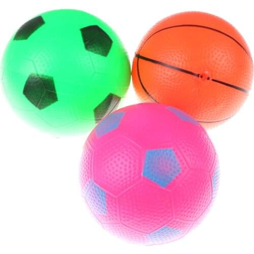 12cmLearning Ringing Mini Ball Child Toys Random Baby Kid Early Education Small Basketball Football Blow Up Toys