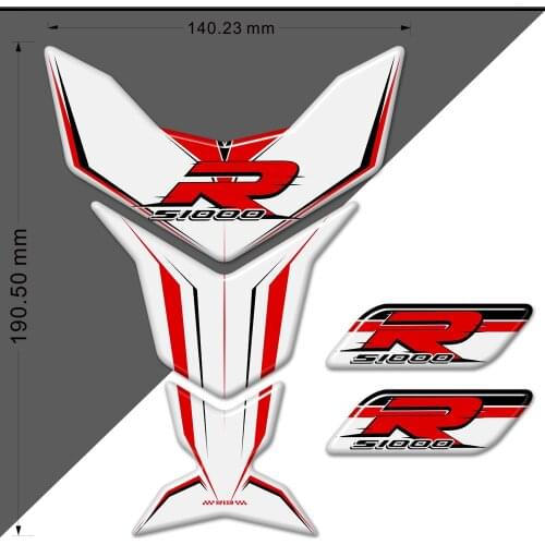 Tank Pad For BMW S1000R S 1000 R Decal Stickers Side Gas Knee Protector Motorcycle Anti slip 2014 2015 2016 2017 2018 2019 2020