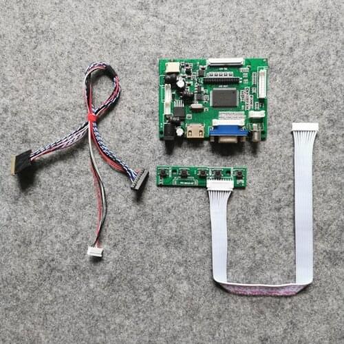 Laptops VGA+AV For LTN140AT01/LTN140AT02/LTN140AT07/LTN140AT08 screen 40-Pin LVDS WLED 1366*768 Kit controller drive board