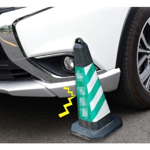 Suitable for 2016-2018 For mitsubishi outlander High quality ABS front bar corner protection parts modification car styling