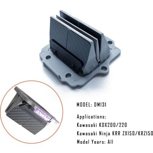 Delta 2 DM131 Reed Valve System For Kawasaki KDX200 KDX220R Ninja KRR ZX150 / KRZ150 Moto V Force