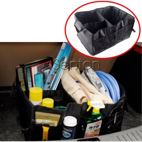 Folding Car Trunk Bag Box Car-Styling For Chevrolet Captiva Lacetti Trax Sail Accessories For Subaru Forester XV Impreza Legacy