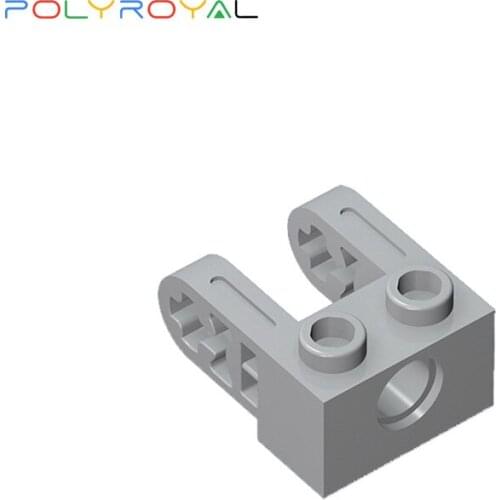 Building Blocks Technicalalal DIY Brick with double thin arms and shaft holes 10 PCS al Parts Moc Toy Gift 85943