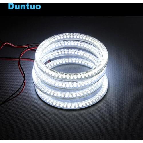 Angel Eyes SMD LED Headlights Light Running Lamp DRL (160mm*2pcs+80mm*2pcs)
