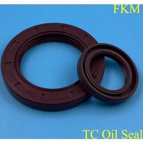 TC 42*62*7 42x62x7 90*110*8 90x110x8 Fluoro FKM Fluorine Rubber Spring Two Lip TC Gasket Radial Shaft Skeleton Oil Seal