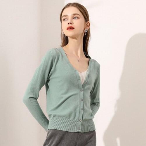 Women Casual Plus Size 2xl Loose Knitted Cardigan Sweater Sweet Long Sleeve Single Breasted Wool Comfortable Ladies Cardigans