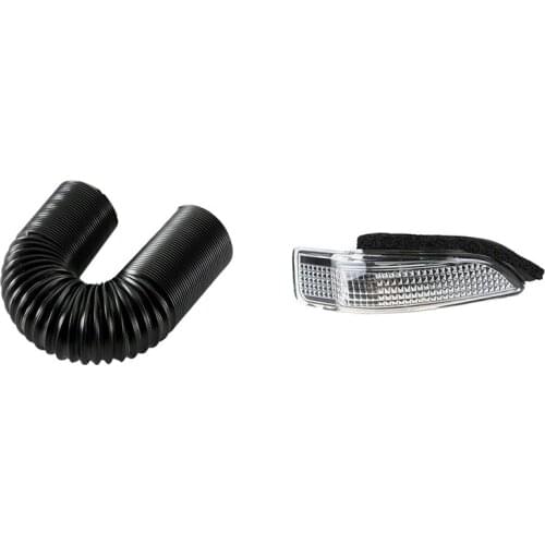 1 Pcs 2.5 Inch Car Air Intake System Hose Pipe Tube & 1 Pcs Mirror Signal Lamp Indicator