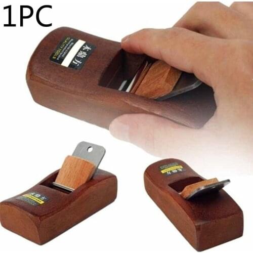 1PC Home Garden Mini Woodworking Flat Plane Wooden Hand Planer Carpenter Woodcraft DIY Tool Wood Planer