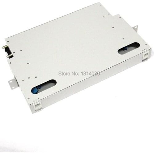 12 Cores SC or FC ODF Optical Distribution Frame with SC or FC Adaptors and SC or FC Bundle Pigtails inside